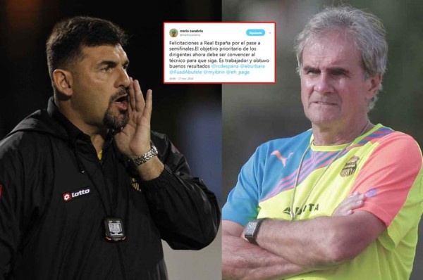 Mario Zanabria y su petición a la directiva del Real España