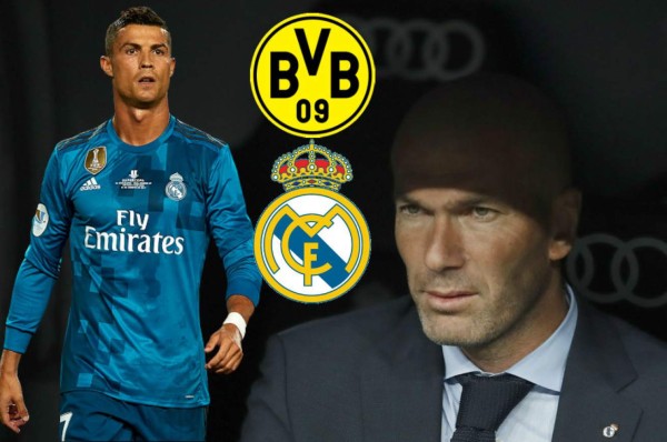 ¡Con cinco bajas! Así jugaría el Real Madrid ante el Dortmund por la Champions