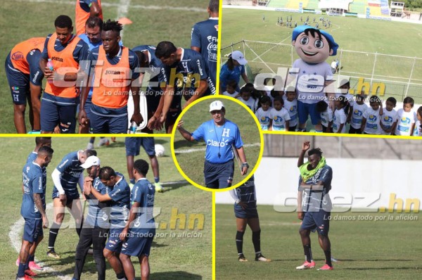 EN FOTOS: Así entrenó Honduras con la mirada puesta en Costa Rica