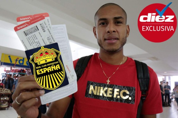 PRIMICIA: El delantero Eddie Hernández, nuevo jugador del Real España