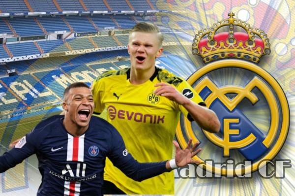 Real Madrid fichará primero a Haaland en 2020 y luego a Mbappé en 2021