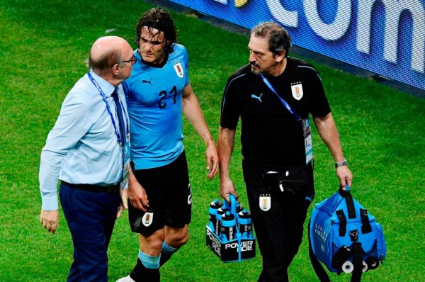 ¡Alerta en Uruguay! Cavani, ausente en el último entrenamiento