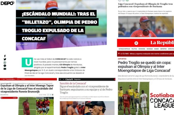 'Escándalo y billetazo': Lo que dicen los medios internacionales sobre el Olimpia y Pedro Troglio