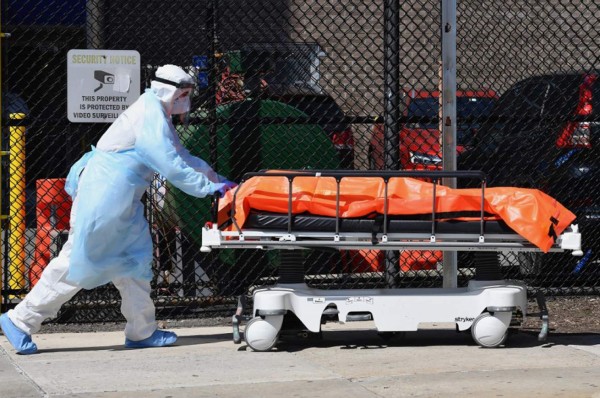 Estado de Nueva York registra récord de muertes en un día por coronavirus