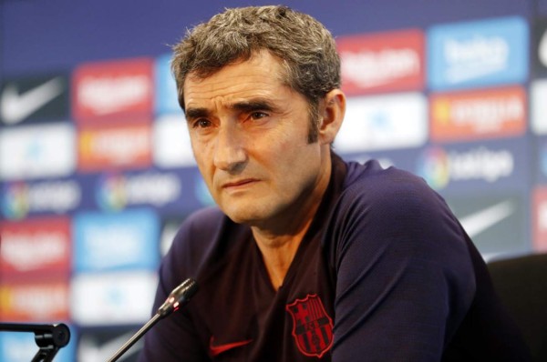 Valverde y la situación del Barça: ''No es normal que nos piten tres penaltis en seis partidos''