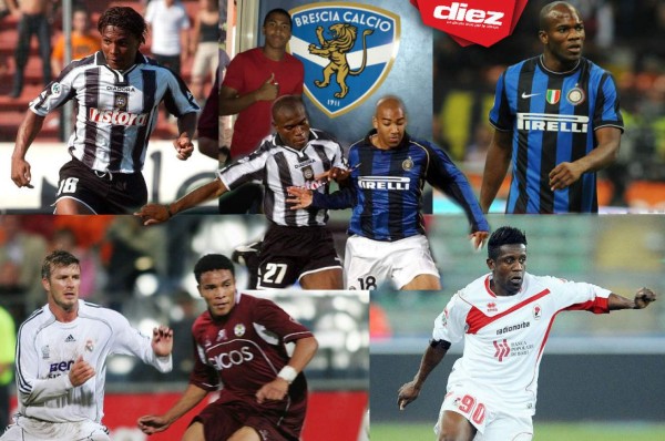 Los jugadores hondureños que militaron en el fútbol italiano