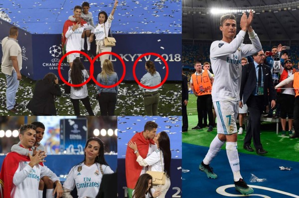 NO SE VIO POR TV: La íntima celebración de Cristiano y Georgina ¿quiénes son las mujeres?