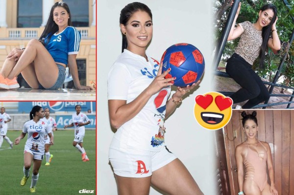 Ana Miranda, la guapísima futbolista que levanta suspiros en El Salvador