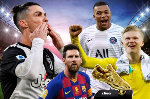 Así está la Bota de Oro tras la suspensión por COVID-19: Messi acecha a Cristiano Ronaldo