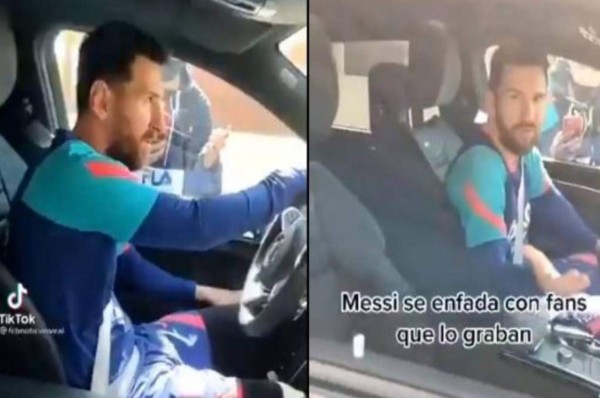 ¡Lo tiene cansado! El enfado de Messi con los aficionados que le graban para Tik Tok todos los días