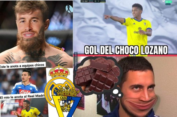 Los memes atacan a Sergio Ramos y se burlan de Hazard tras el triunfo del Cádiz sobre Real Madrid