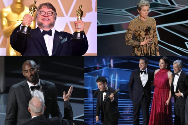 PREMIOS OSCAR 2018: Todos los ganadores de la 90 edición