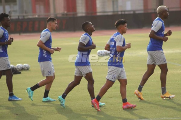 Ilusión y unidad: Honduras realiza su segundo entrenamiento en Houston previo a estrenarse en Copa Oro