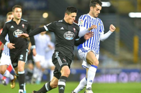 Celta y Real Sociedad empataron a un gol en la Copa del Rey