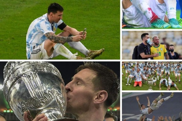 En imágenes: La llamada de Messi, el llanto de Neymar y el argentino que mandó a callar a Brasil