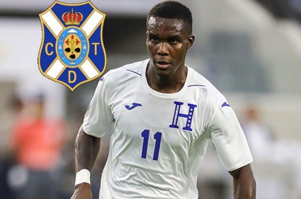 El CD Tenerife de España se interesa en el hondureño Román Rubilio Castillo