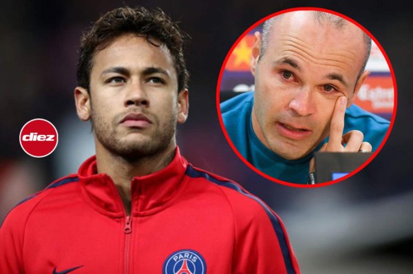 ¡El mensaje de Neymar a Iniesta luego de su adiós en el Barcelona!