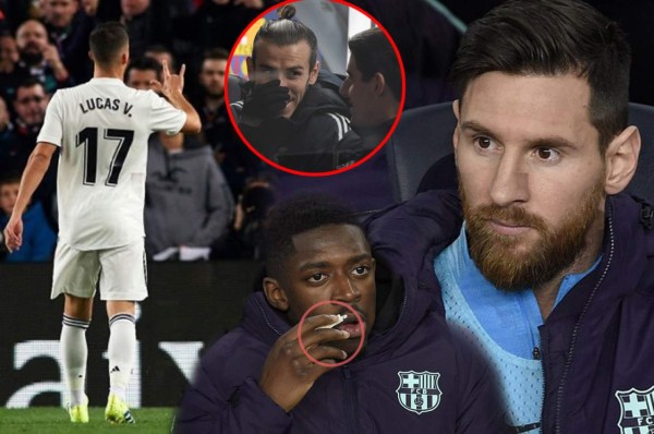 Fotos: Vidal se baja a Casemiro y la reacción de Messi al final del Clásico