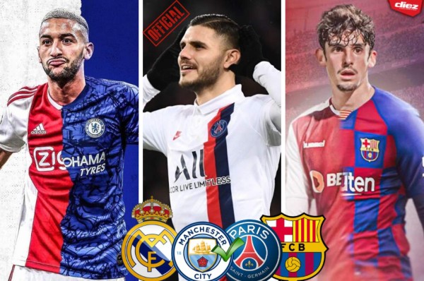 Con dos de Barcelona y uno de PSG: Los fichajes que ya son oficiales para la temporada 2020/21&nbsp;&nbsp;
