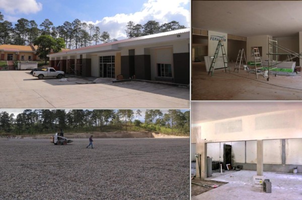 Fenafuth remodela Proyecto Gol en Siguatepeque el cual tendrá dos canchas