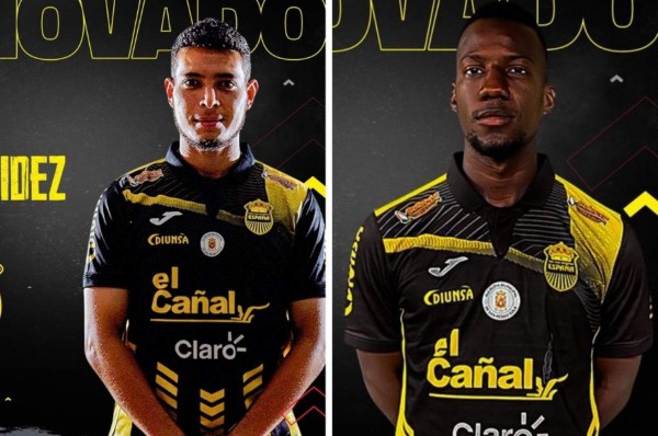 OFICIAL: Real España anuncia la renovación de Jhow Benavídez y Darixon Vuelto