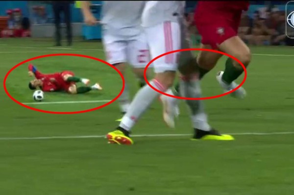 Cristiano Ronaldo se estrena como goleador en Rusia con polémico penal ante España