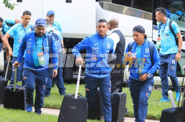 Selección de Honduras ya está en Houston para su segundo juego