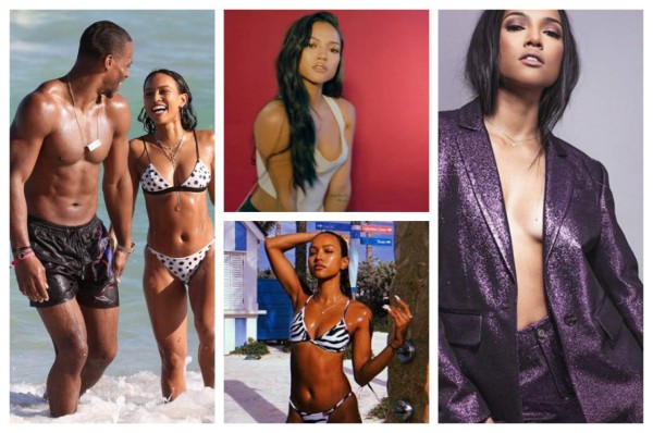 Karrueche Tren, la sexy morena novia de Victor Cruz exjugador de la NFL