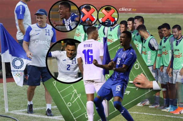 La alineación que pule Honduras Sub-23 para llegar a Tokio 2020 en el Preolímpico