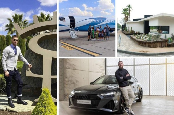 El imperio de Sergio Ramos: Así es su vida de millonario; autos, mansiones y sus negocios