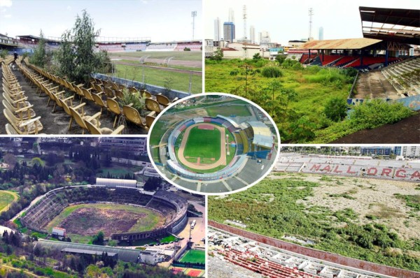 ¡Con uno de Honduras! Grandes estadios que fueron abandonados