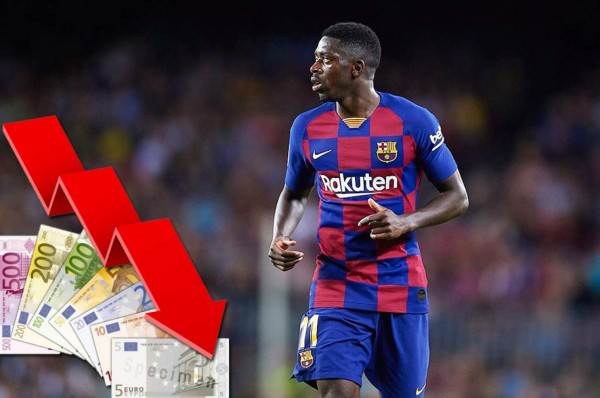 Ousmane Dembélé y la estrepitosa caída de su valor en el mercado