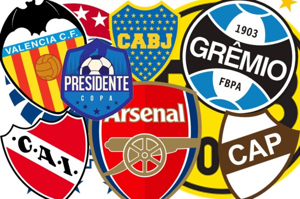 Los equipos de la Copa Presidente que tienen nombre de otro países