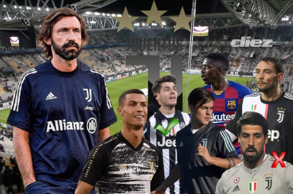 Siete fichajes y cuatro descartes: El plantel con que la Juventus buscará la Champions League&nbsp;&nbsp;