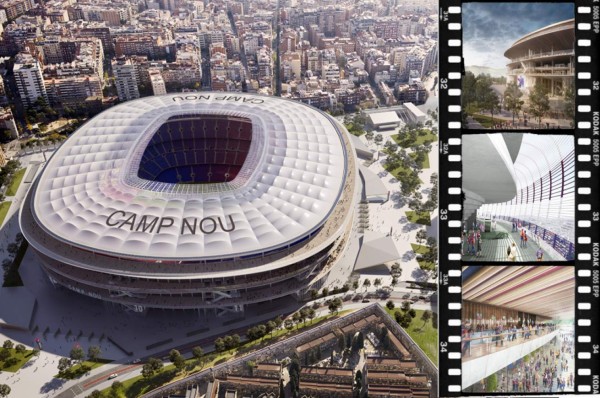 ¡ESPECTACULAR! Así planea Barcelona que sea su nuevo Camp Nou