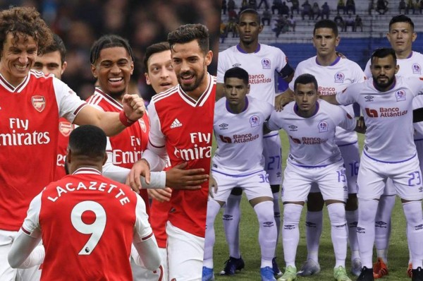 Arsenal de Inglaterra se suma a los challenges y reta a Olimpia en Twitter