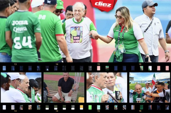 En fotos: Chelato Uclés se emociona en lindo homenaje que le realizó Marathón&nbsp;&nbsp;
