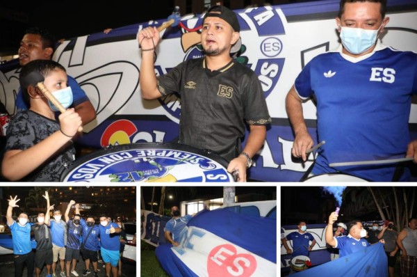 Esto es Concacaf: Salvadoreños le llevan 'serenata' a la selección de México y los insultan