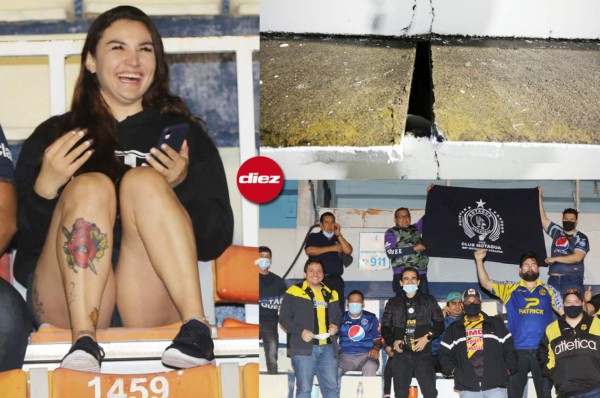 La hermosa chica que enamoró en el Nacional; la afición del Real España y el peligro del estadio capitalino