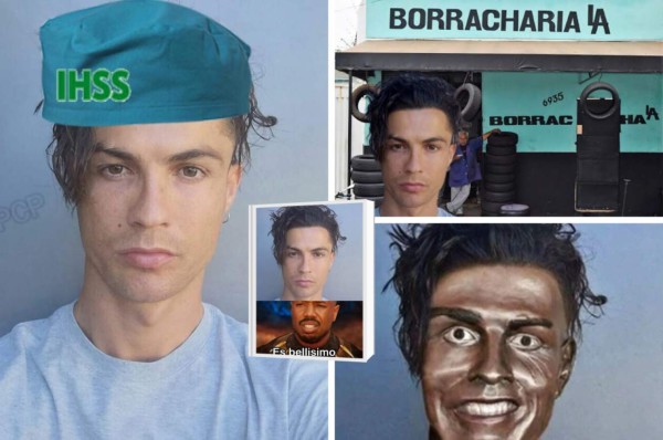 ¡Para reír más! Los memes siguen liquidando a Cristiano Ronaldo por su nuevo corte de pelo&nbsp;&nbsp;