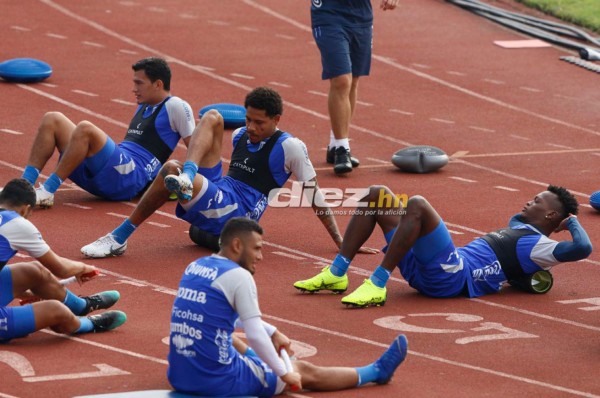 Nuevo integrante y corrección de detalles: Así fue el entrenamiento de la Selección de Honduras