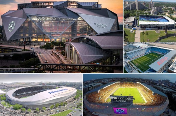Locura por el fútbol en Estados Unidos: 13 estadios nuevos en la última década