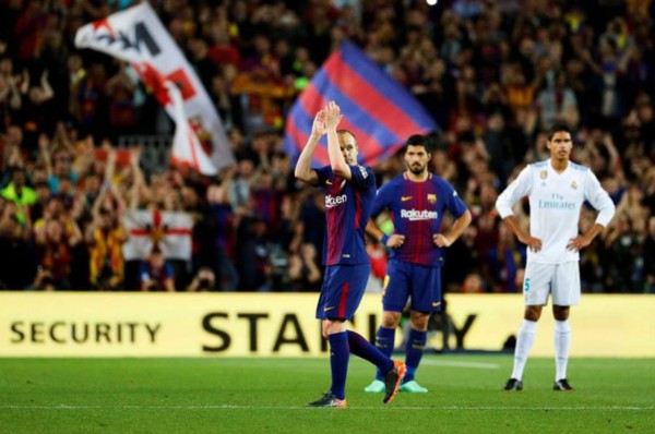 Iniesta sobre su último clásico: 'Lo he saboreado desde el minuto uno'