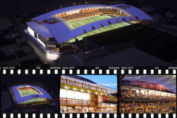 ¡Una joya! Así quedará el estadio del Herediano de Costa Rica con la remodelación