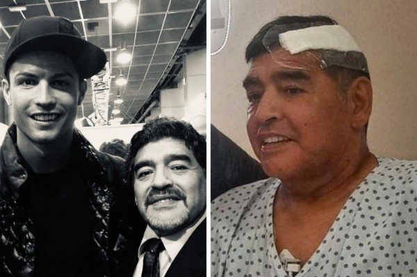 El triste mensaje de Cristiano Ronaldo a Maradona tras su repentina muerte: 'Hoy me despido de un amigo'&nbsp;&nbsp;