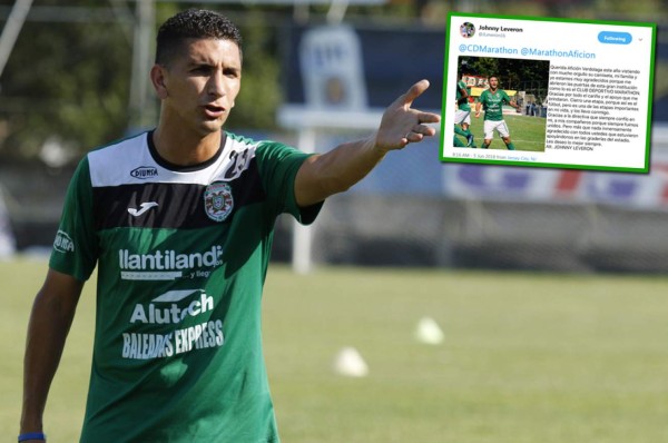 El emotivo mensaje de despedida de Johnny Leverón a la afición del Marathón