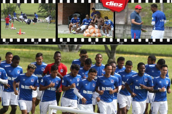 Novedades, sonrisas y mucho trabajo en el entrenamiento de Olimpia &nbsp;&nbsp;