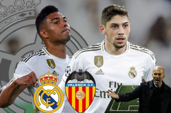 Con cuatro cambios: El modificado 11 de Zidane para el partidazo Real Madrid-Valencia