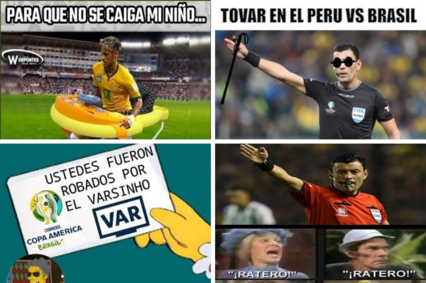 Brasil pasó a la final de la Copa América y los memes hacen pedazos a Neymar y el VAR