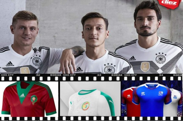 ¿Qué significan los escudos de los uniformes de las 32 selecciones que estarán en Rusia 2018?